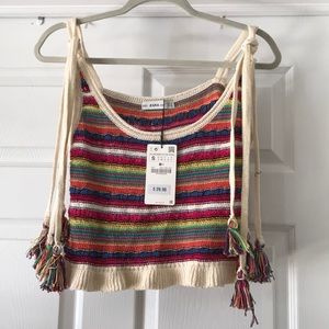 ZARA KNIT CROP